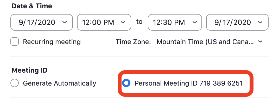can you set up two personal meeting ids on zoom can you set up two personal meeting ids on zoom