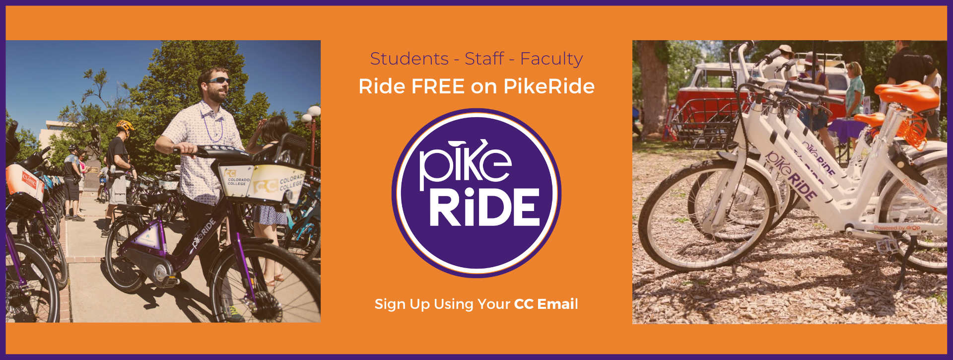 Ride FREE with PikeRide by! 
