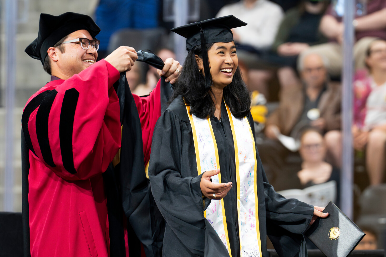 Spring Commencement 2023 on 5/28/23. Photo by Lonnie Timmons III / Colorado College.