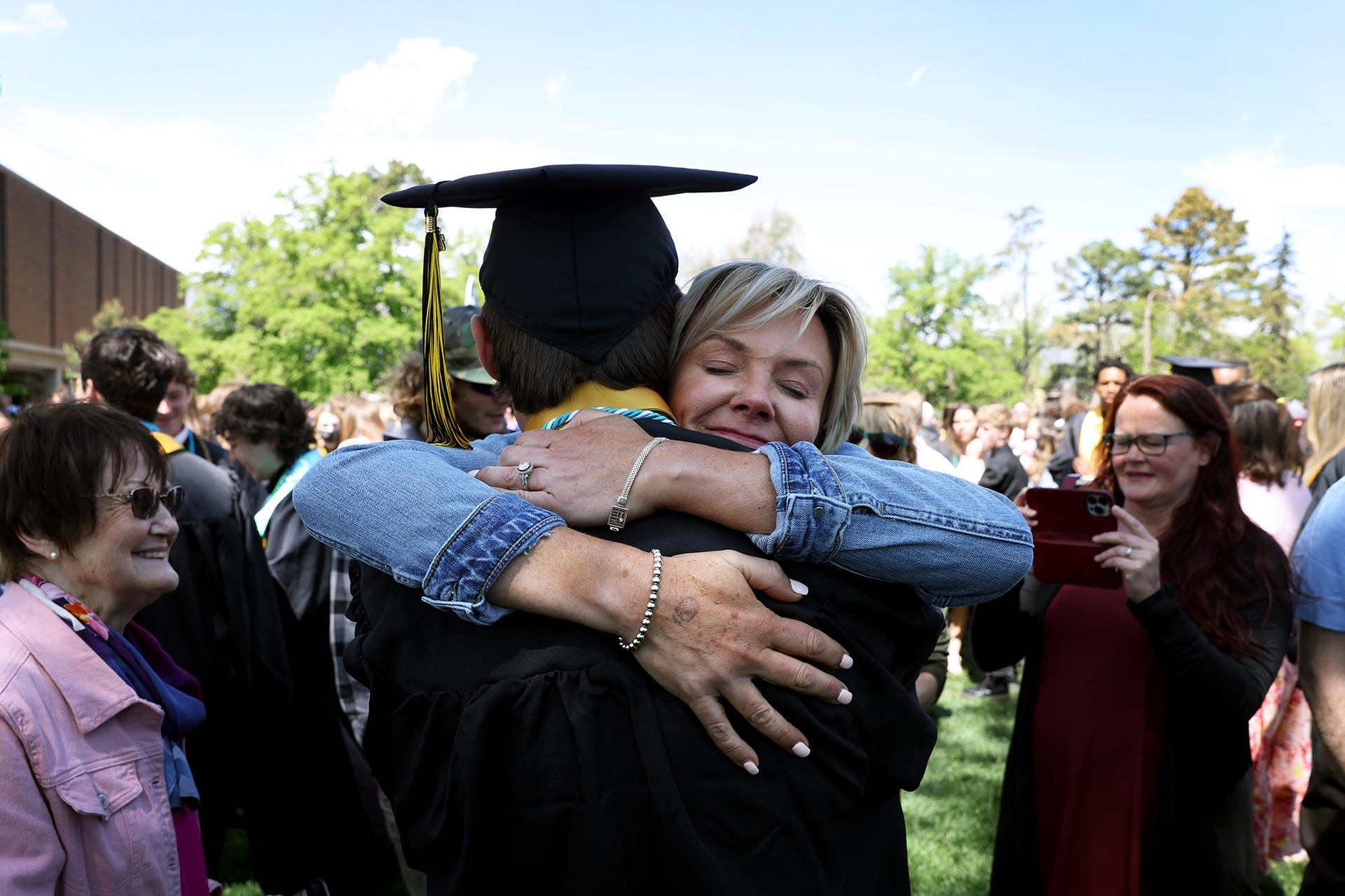 Commencement 2025. Photo by Jamie Cotten / Colorado College