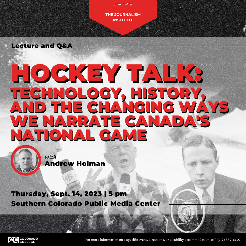 Andrew Holman event poster