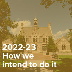 2022-23: How we intend to do it