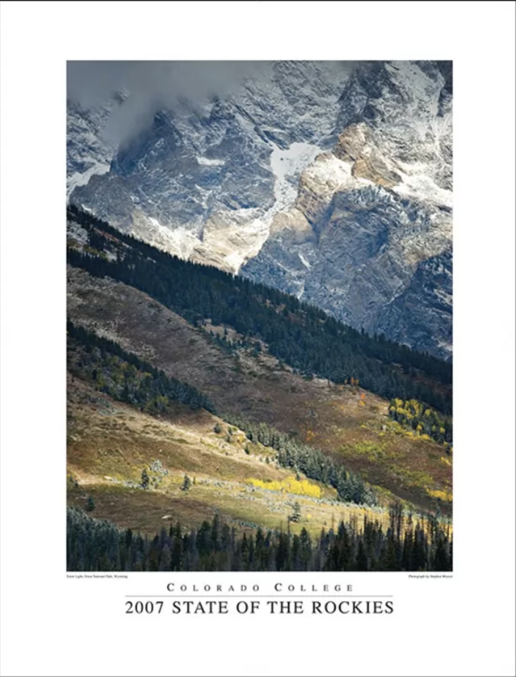 2007 state of the rockies poster