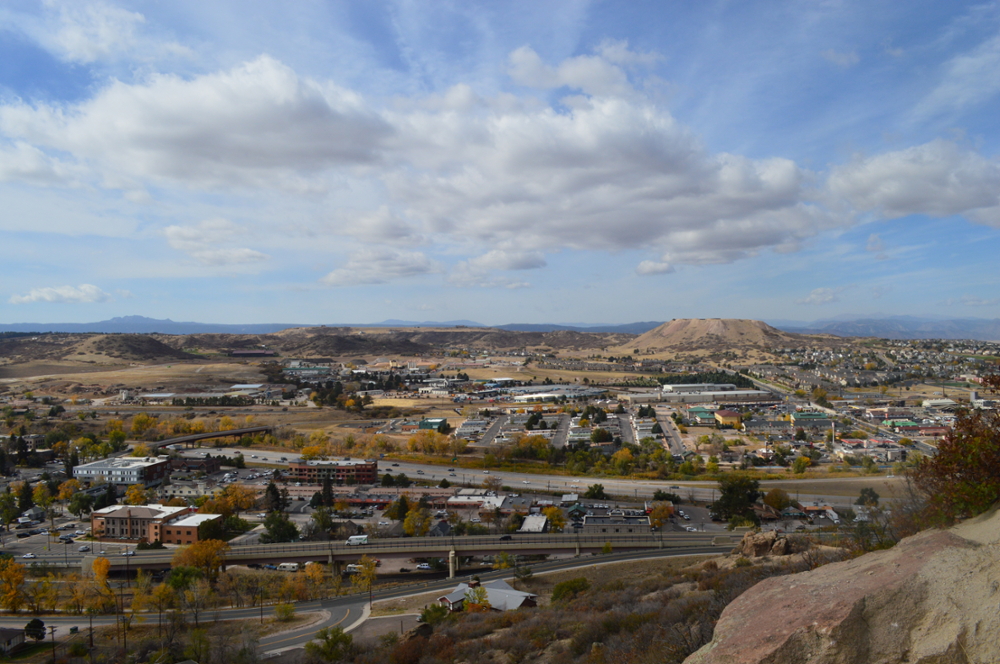 Looking SW from Castle Rock Summit: 2020 <span class="cc-gallery-credit">[Josie McCauley, '21]</span>