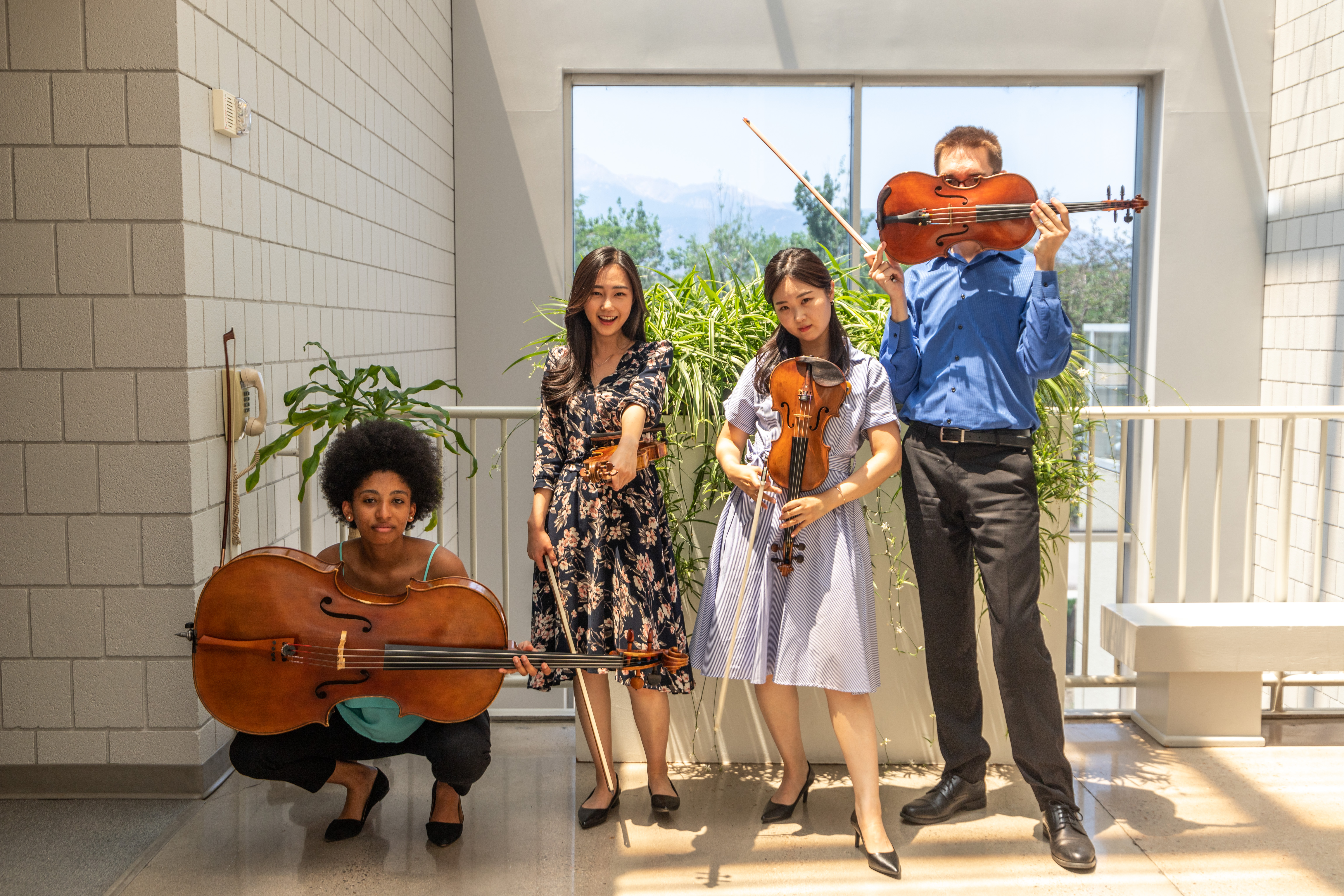 '22 Fellows Angelique Montes, Esder Lee, Sungkyung Yoo, & Daniel Moore <span class="cc-gallery-credit">[Sienna Busby]</span>