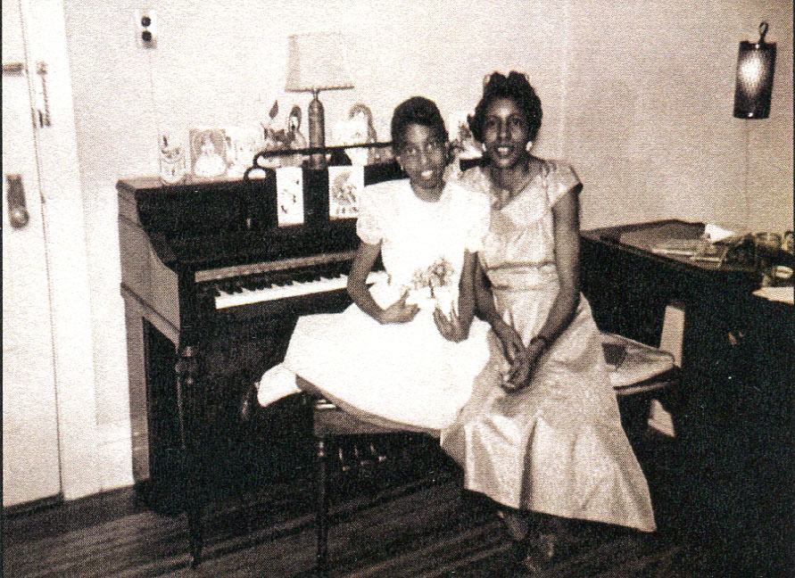 Pam and Lovey, Happy Birthday, 1959 <span class="cc-gallery-credit"></span>