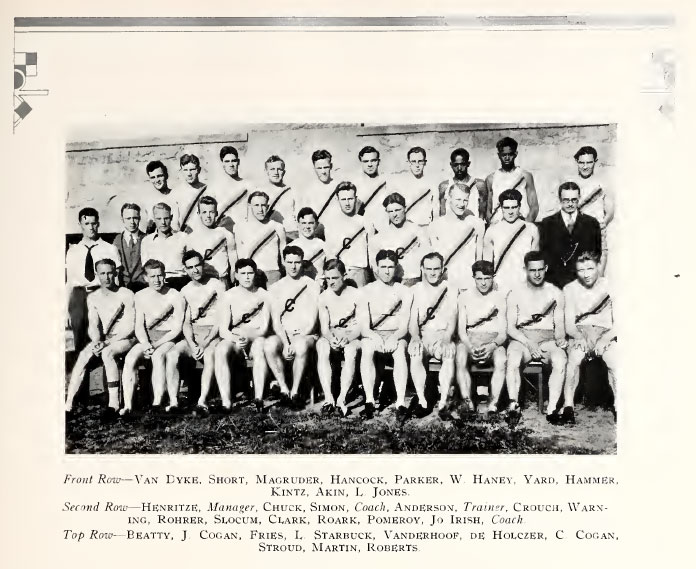 Colorado College Track Team, 1931