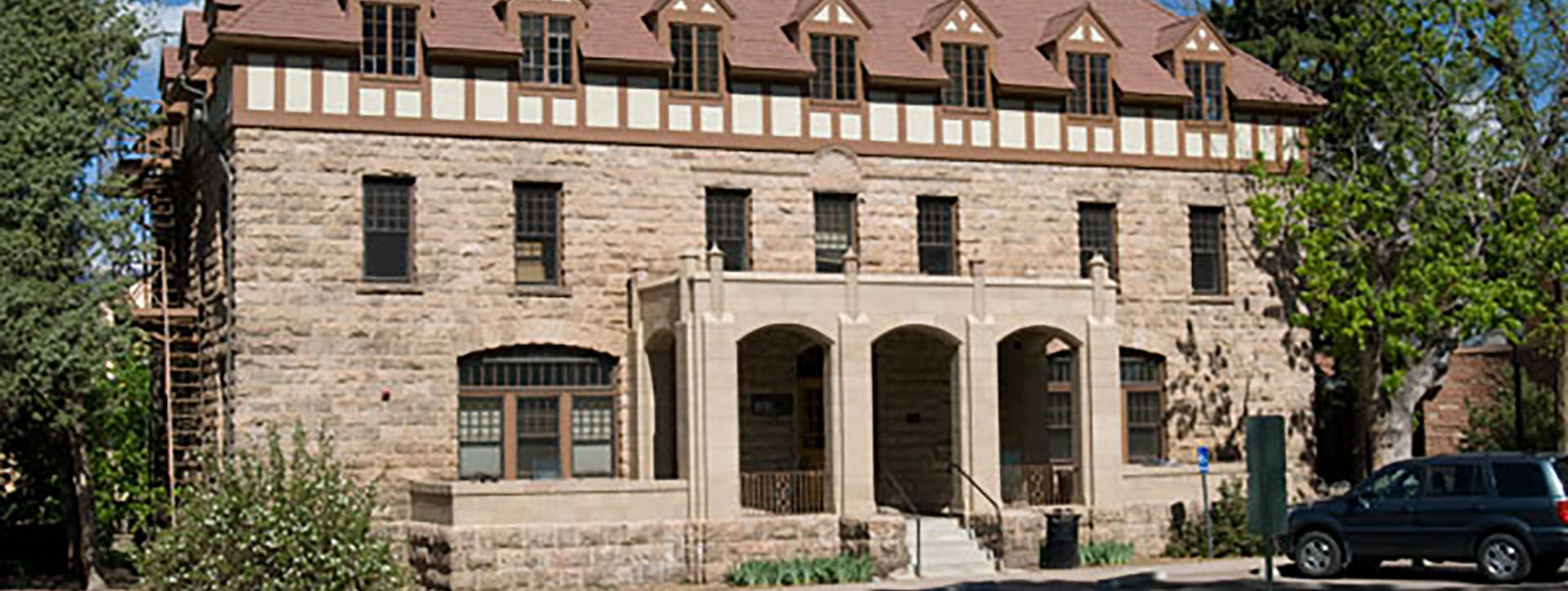 Montgomery Hall east façade